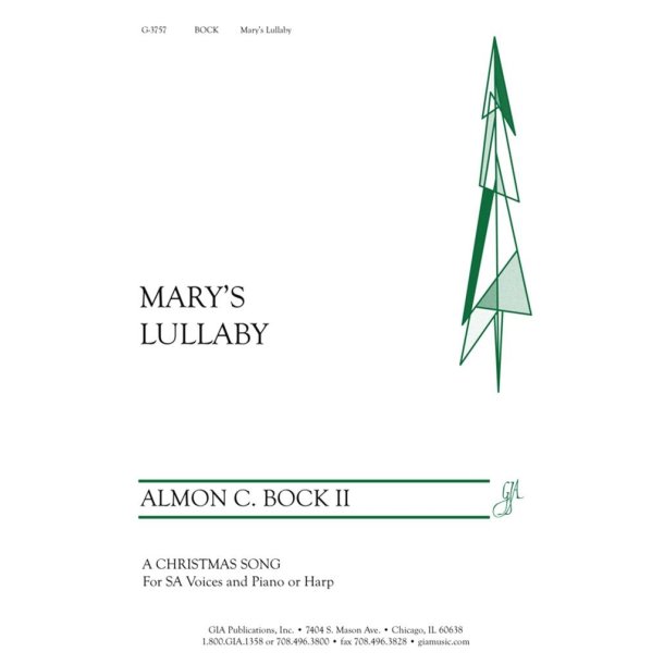 Mary's Lullaby : Piano or Harp