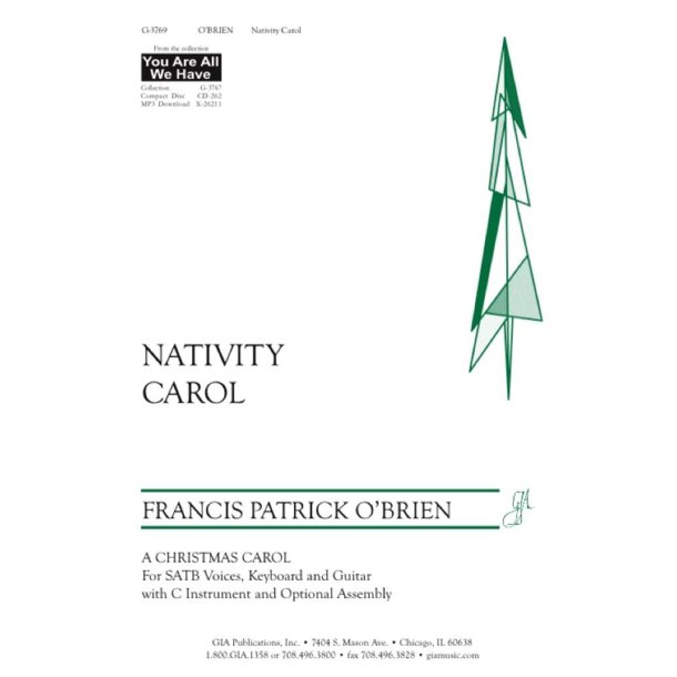 Nativity Carol : C Instrument