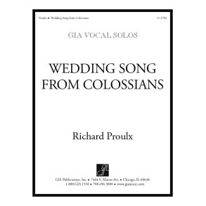 Wedding Song from Colossians