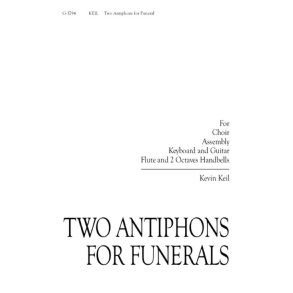 Two Antiphons for Funerals : Flute, 14 Handbells