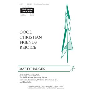 Good Christian Friends, Rejoice : 2 Woodwinds in C, Handbells