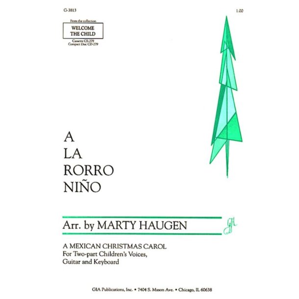 A la Rorro Nino : O sleep Now, My Dear One