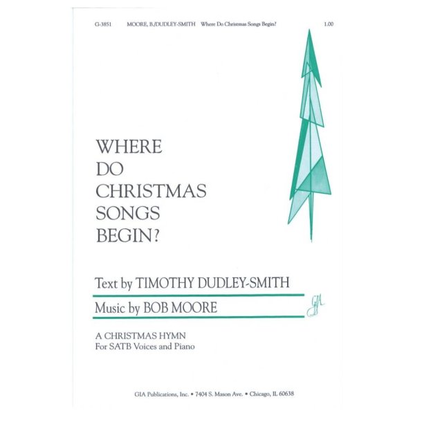 Where Do Christmas Songs Begin?