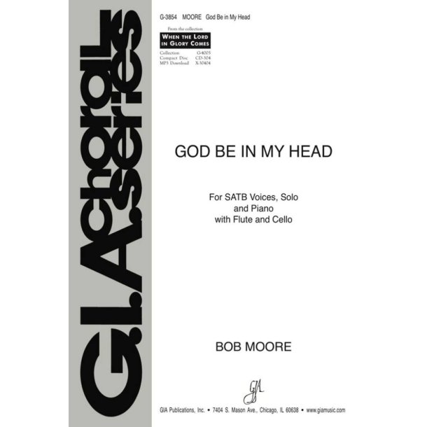 God Be in My Head : Flute, Cello
