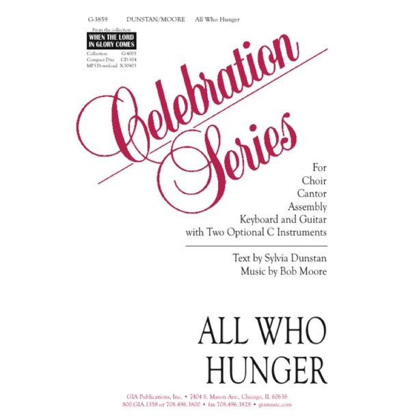 All Who Hunger : 2 C Instruments