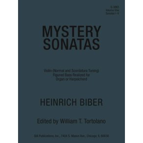 Mystery Sonatas for Violin and Clavier, Volume 1