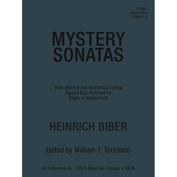 Mystery Sonatas for Violin and Clavier, Volume 1