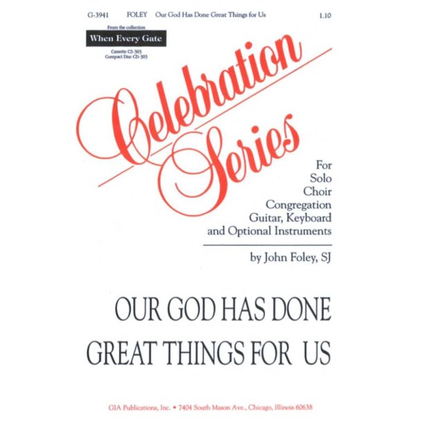 Our God Has Done Great Things For Us