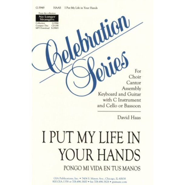 I Put My Life in Your Hands : Pongo Mi Vida en Tus Manos - C Instrument, Cello or Bassoon