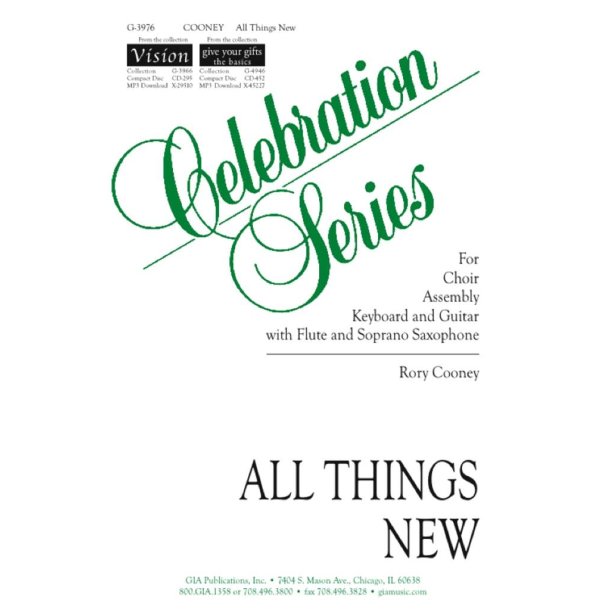 All Things New : Flute, Soprano Saxophone or alternate C Instrument