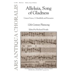 Alleluia, Song of Gladness : 11 Handbells, Percussion