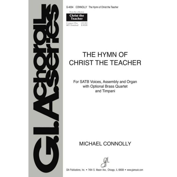Christ the Teacher (The Hymn of) : Brass quartet - 2 Trumpets, 2 Trombones, Timpani
