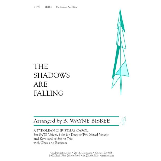 The Shadows Are Falling -Strings : Violin 1, Violin 2, Cello