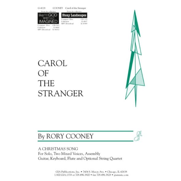 Carol of the Stranger - Instrument edition : Flute, String Quartet - 2 Violins, Viola, Cello