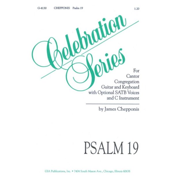 Psalm 19 : C Instrument