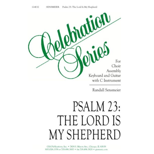 Psalm 23: The Lord Is My Shepherd : Flute