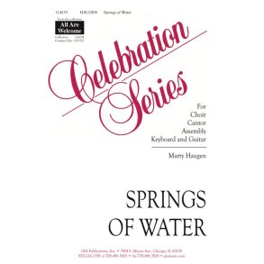 Springs of Water, Bless the Lord : E-flat version