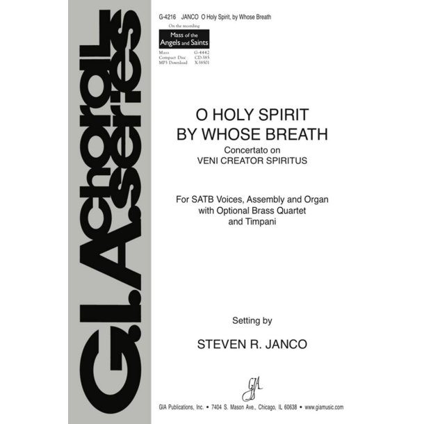 O Holy Spirit, by Whose Breath