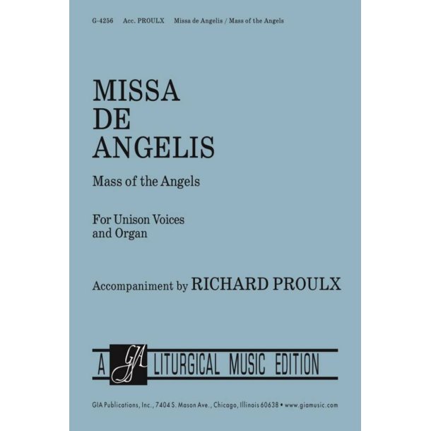 Missa de Angelis/Mass of the Angels - Pew Edition