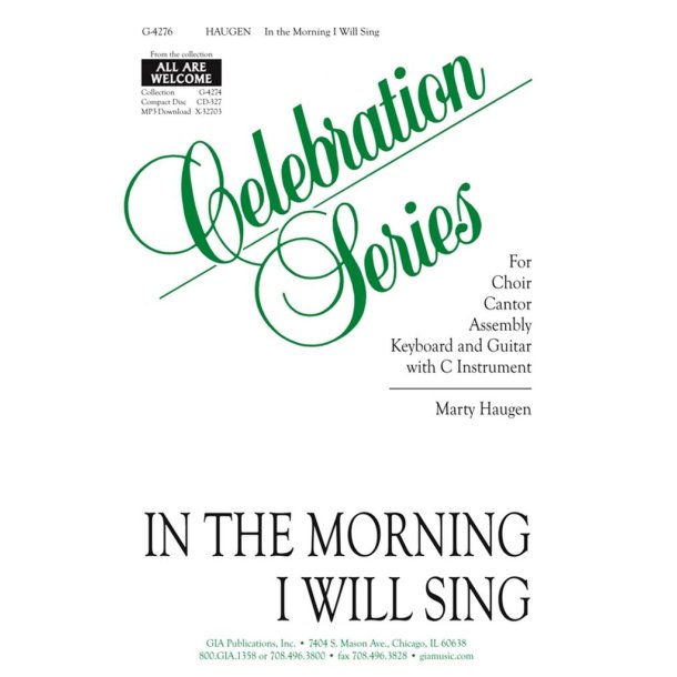 In the Morning I will Sing - Instr. Part
