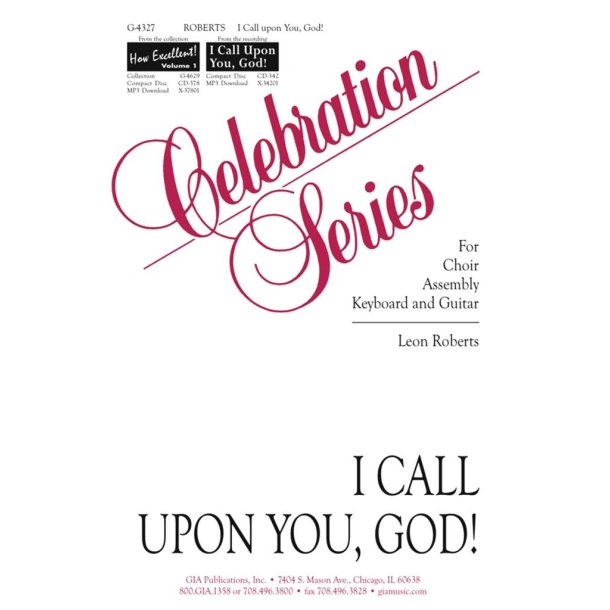 I Call upon You, God