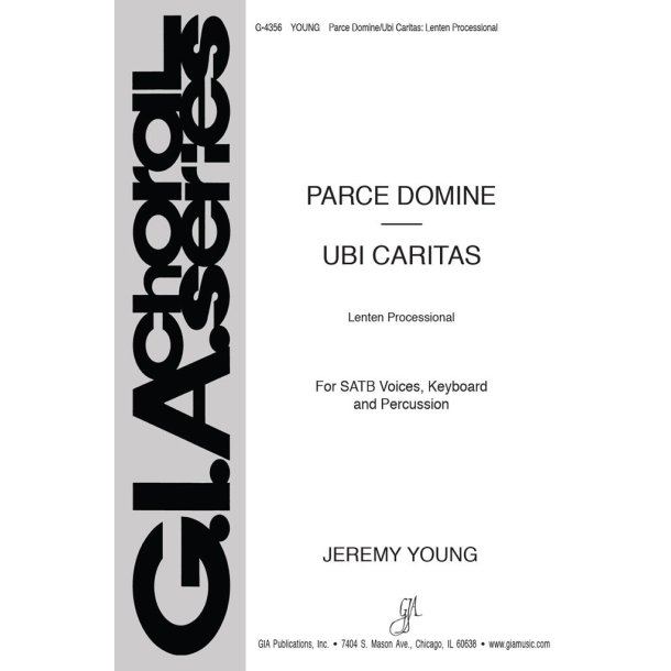 Parce Domine / Ubi caritas : Hand drum