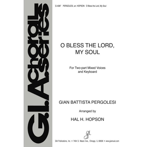 O Bless the Lord, My Soul