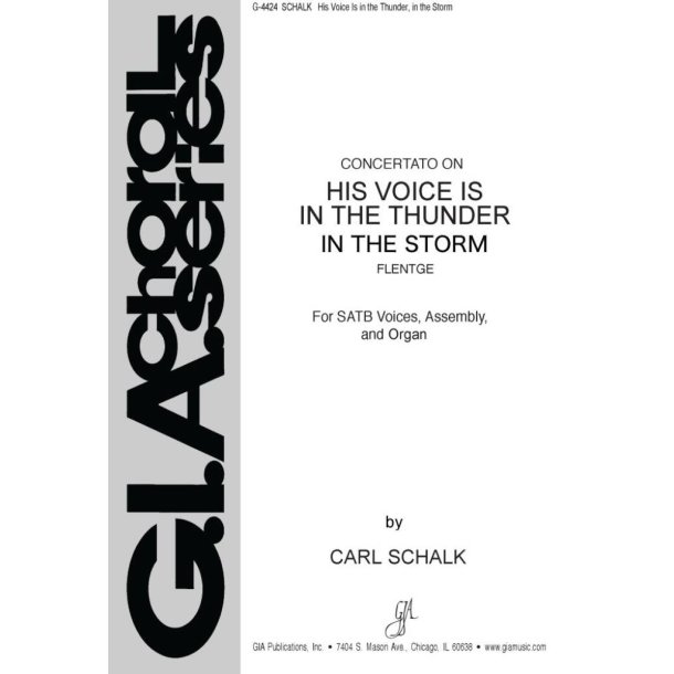 His Voice Is in the Thunder, in the Storm