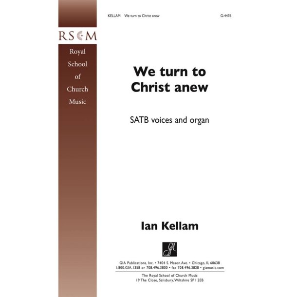We Turn to Christ Anew