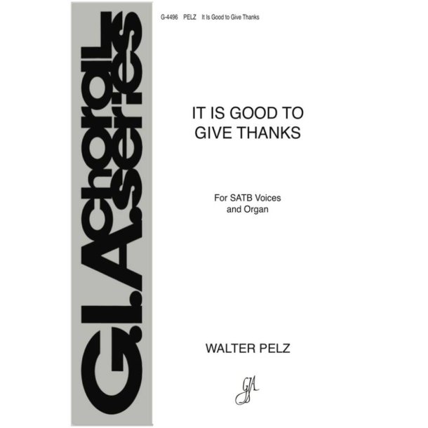 It Is Good to Give Thanks