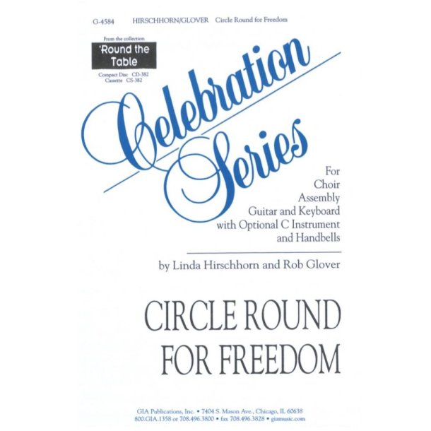 Circle Round for Freedom : 4 or 10 Handbells