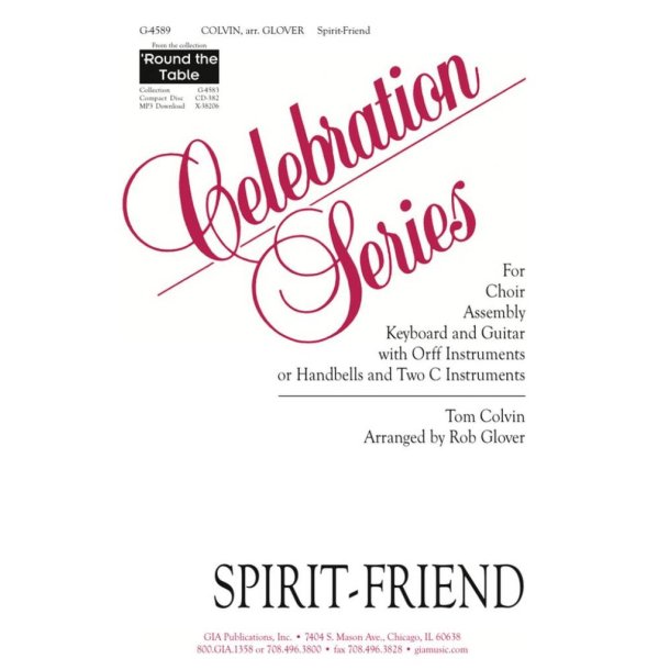 Spirit-Friend : 2 Treble Instruments in C- Bass Instrument in C- 14 handbells-