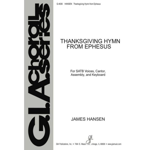 Thanksgiving Hymn from Ephesus