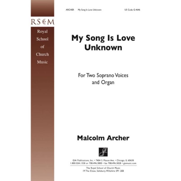 My Song is Love Unknown