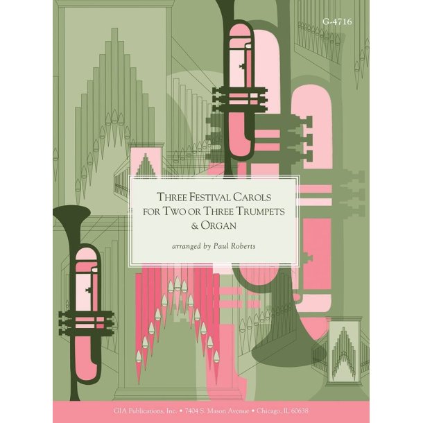 Festival Carols for Two or Three Trumpets & Organ