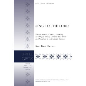 Sing to the Lord : 10 Handbells, instrumental descant