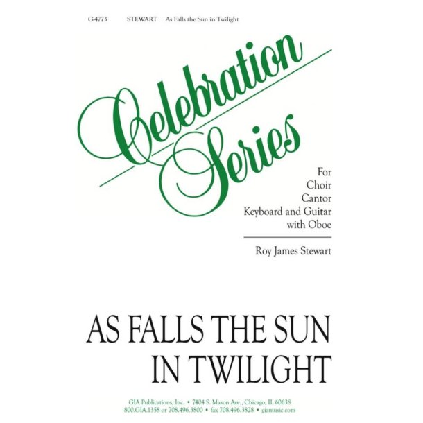 As Falls the Sun in Twilight : Oboe