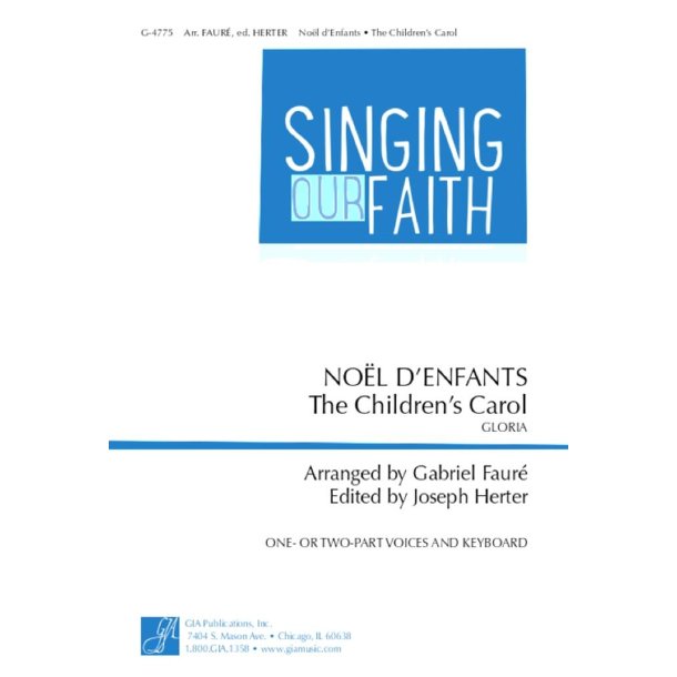 No&euml;l D'Enfants : The Childrens Carol