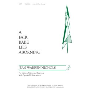 A Fair Babe Lies Aborning : C Instrument