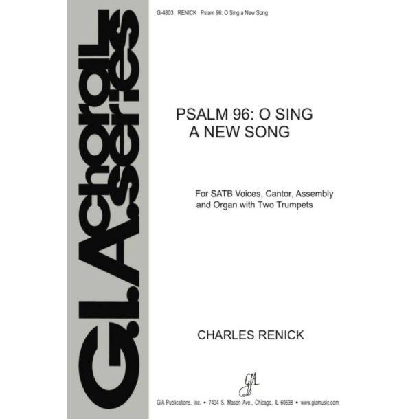 Psalm 96: O Sing a New Song - Instrumental Part : Trumpet