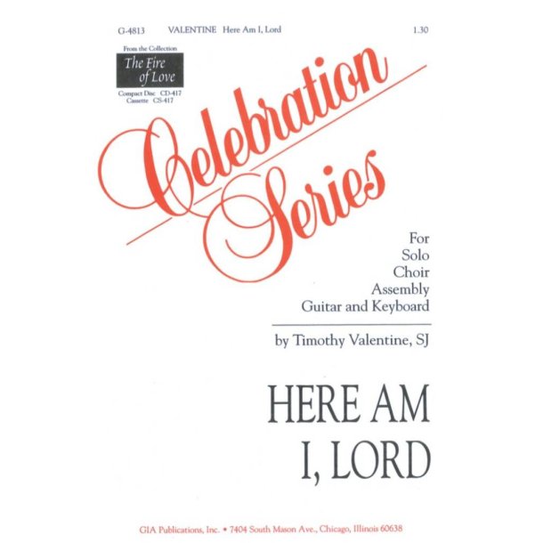 Here Am I, Lord