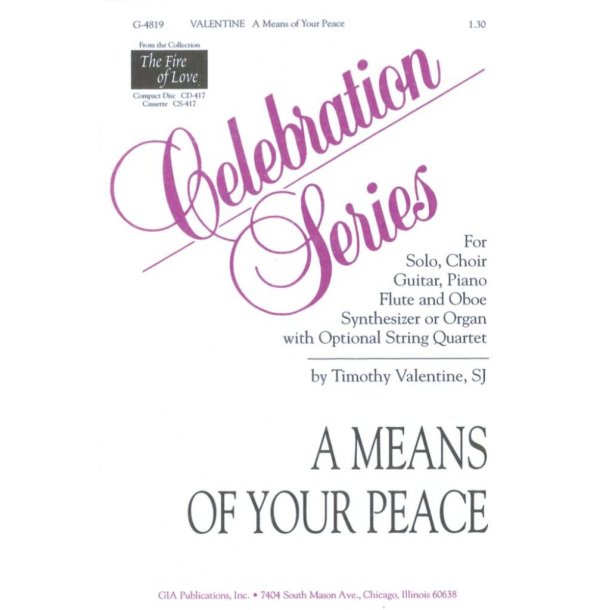A Means of Your Peace : Flute, Oboe