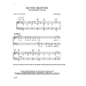 So You Must Do : Cello