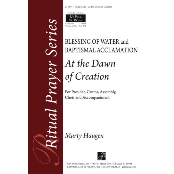 At the Dawn of Creation : Percussion- 3 Handbells