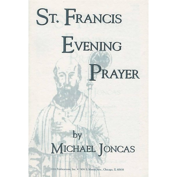 St Francis Evening Prayer - COngregation Book