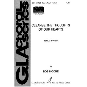 Cleanse the Thoughts of Our Hearts
