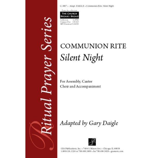 Silent Night: Communion Rite : Flute, oboe