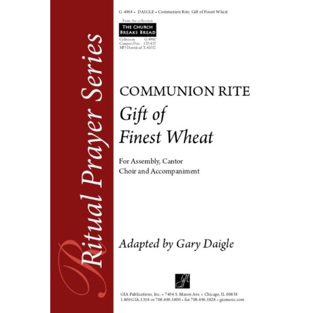 Gift of Finest Wheat : 2 woodwinds in C