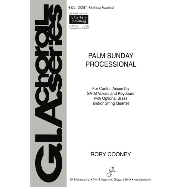 Palm Sunday Processional - String Quartet : String Quartet - 2 Violins, Viola, Cello,