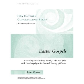 Easter Gospels - Cantor/Congregation : According to Matthew, Mark, Luke and John